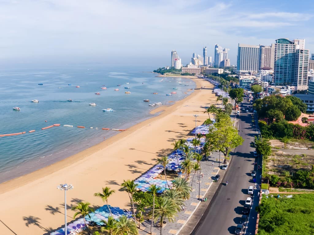 Buy condo in Pattaya pattaya thailand a view of the beach road with ho 2023 11 27 05 26 50 utc